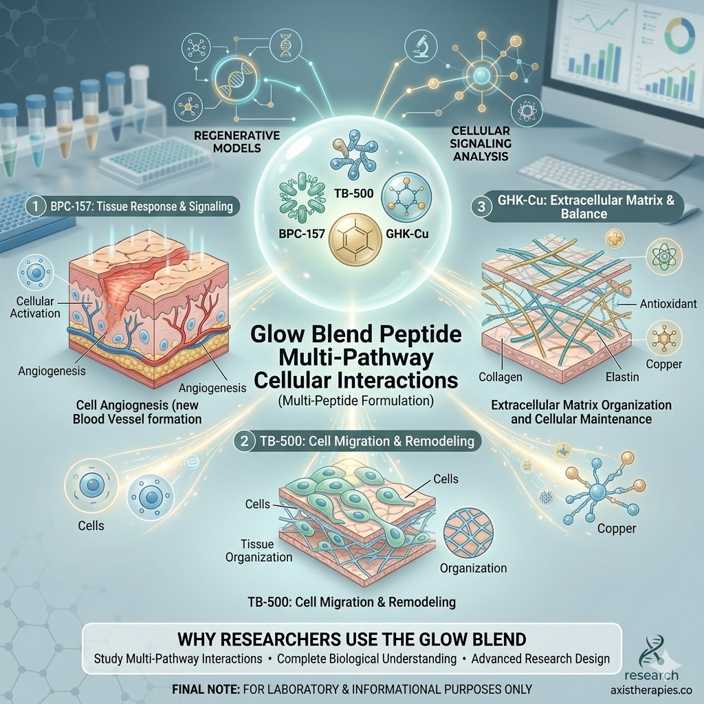 Glow Blend peptide research