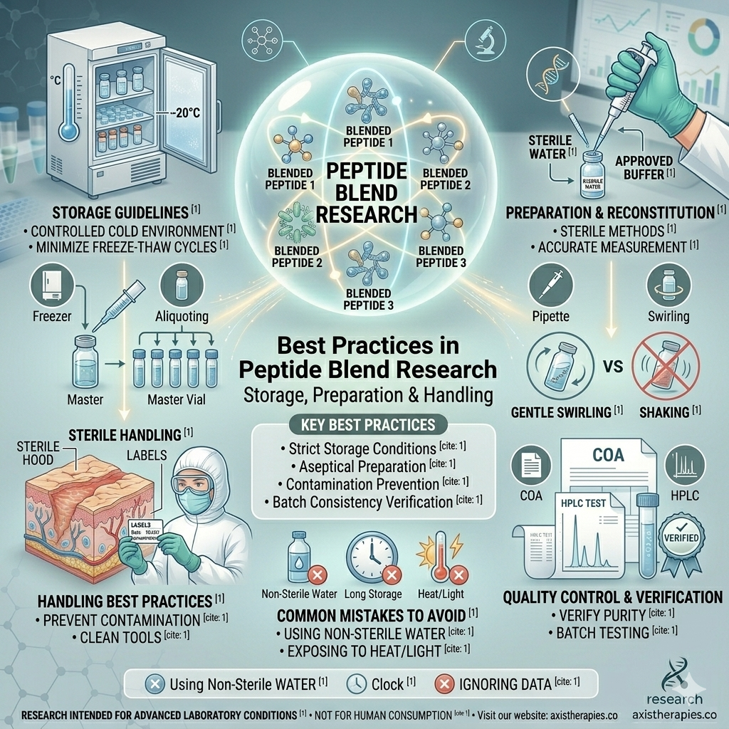 peptide storage guidelines